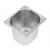 Vogue Heavy Duty Stainless Steel 1/6 Gastronorm Pan Depth 150mm - view 1