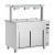 Inomak MJV711 Bain Marie Hot Cupboard with Sneeze Screen 3 x 1/1GN - view 1