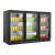 Sterling Pro Green SP3HC-BH Triple Sliding Door Bottle Cooler - view 1