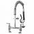 Aquajet 30 Super Short, Deck Mounted Pre-Rinse Spray AJPR30-SS - view 1