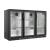 Sterling Pro Green SP3HC-BH Triple Sliding Door Bottle Cooler - view 2