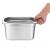 Vogue Stainless Steel 1/4 Gastronorm Pan Depth 150mm - view 2
