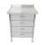 Parry DRAWER4 Stainless Steel 4 Drawer Unit - view 1