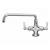 Aquajet 1/2" Mixer Tap with Lever Controls & 400mm Swivel Spout AJ-B-216L - view 1