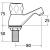 Catertap Pair 1/2" Dome Head Basin Taps WRCT-500BD - view 2