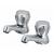 Catertap Pair 1/2" Dome Head Basin Taps WRCT-500BD - view 1