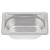 Vogue Heavy Duty Stainless Steel 1/9 Gastronorm Pan Depth 65mm - view 2