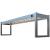 NordStar STG1500 Single Tier Heated Gantry with Dimmer W1500mm - view 3