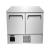 Atosa ESF8F 2 Door Counter Freezer W885 x H885mm - view 1
