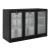 Blizzard BAR3 3 Door Bar Bottle Cooler W1350mm - view 1