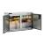Williams A280-SA 2 Door Under Counter Fridge W1210 x H806mm - view 2