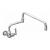 Aquajet 1/2" Taps with Lever Control & 450mm Double Jointed Spout AJ-W-15DJ18L - view 1