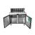 Atosa MSF8302GR 2 Door Refrigerated Salad Prep Counter W1225mmn - view 3