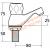 Catertap Pair 1/2" Dome Head Basin Taps WRCT-500BD - view 2