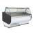Blizzard BCG-WHT Curved Glass Serve Over Counters in 3 Widths - view 2