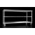 Nordstar Mobile Centre Table with Two Undershelves 1800mm - view 3