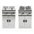 Lincat J18 Twin Tank Electric Fryer 2 x 9Ltr 18kW - view 3