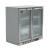 Blizzard BAR2SS 2 Door Bar Bottle Cooler W900mm - view 1