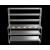 NordStar TTCMCB1800MS Mobile Centre Table with Mid Shelf & 3 Tier Heated Gantry W1800mm - view 4