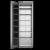 Foster XR415L Slimline Single Door Freezer 410Ltr - view 2