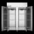 Foster XR1300L 2 Door Upright Freezer 1300Ltr - view 2