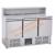 Sterling Pro Cobus SPU903PZ 3 Door Granite Top Pizza Counter W1365mm - view 1