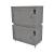 Moffat HC3DS Premier Hot Cupboard Double Stack W1275mm Cap: 266 Plates, 70 Plated Meals - view 1