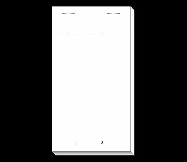 Single Sheet Order Pads