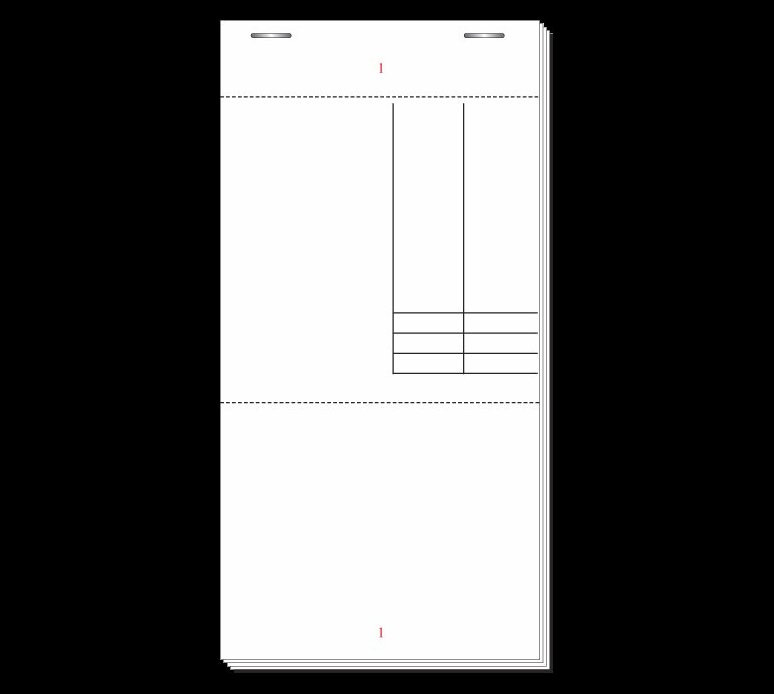 PAD190 Food Order Pads 76 x 190mm